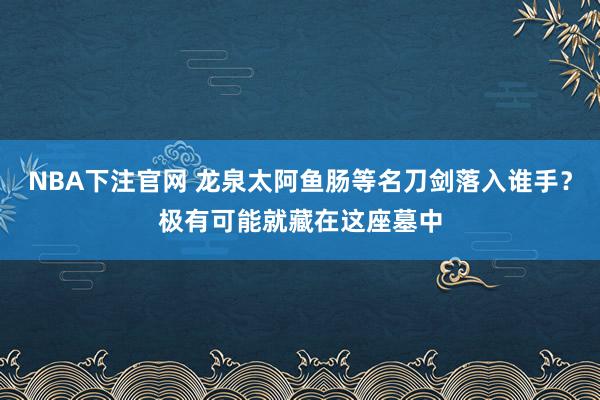 NBA下注官网 龙泉太阿鱼肠等名刀剑落入谁手？极有可能就藏在这座墓中